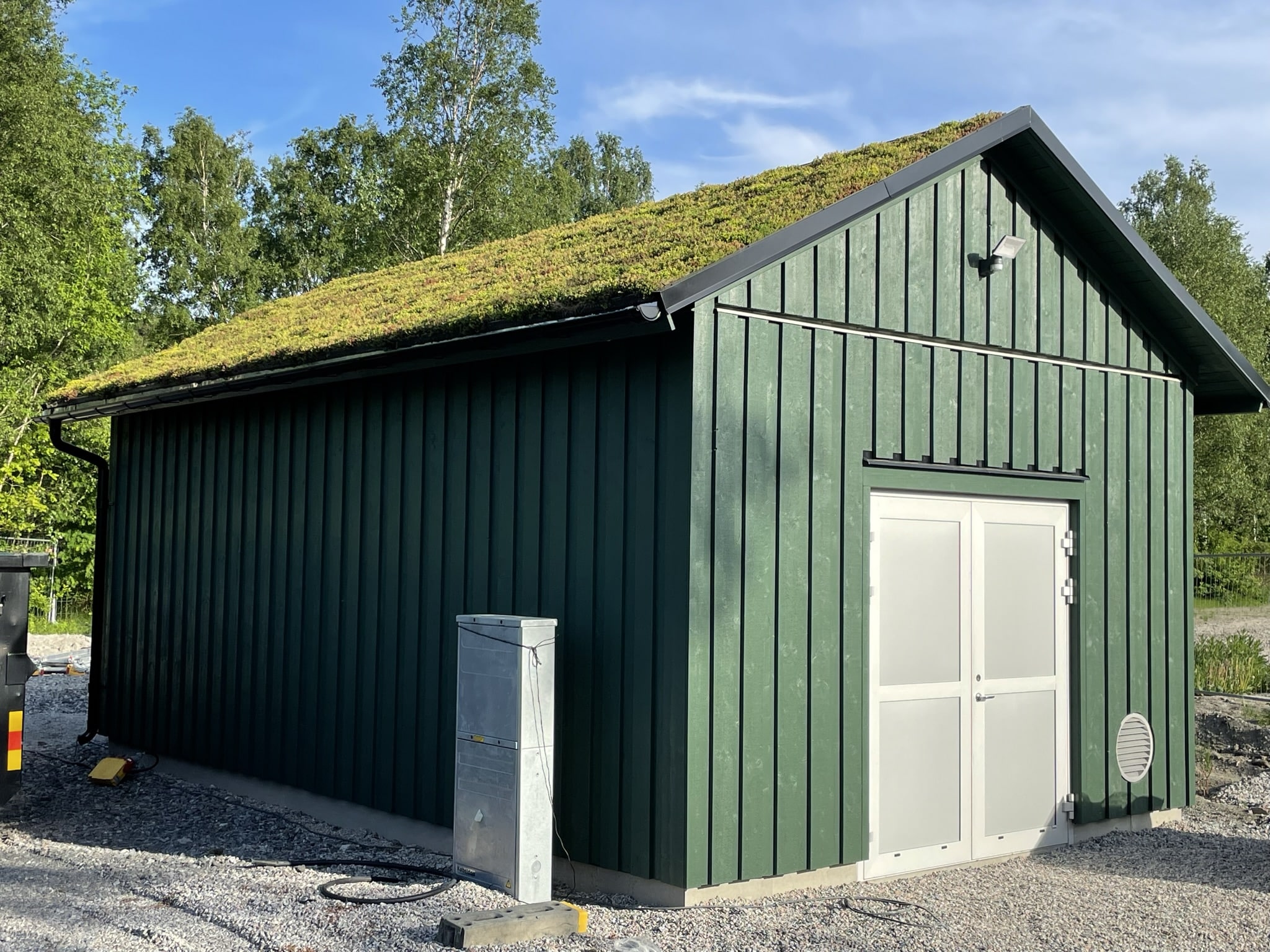 Anläggning av dykarledning med PPS unnder järnväg i Märsta