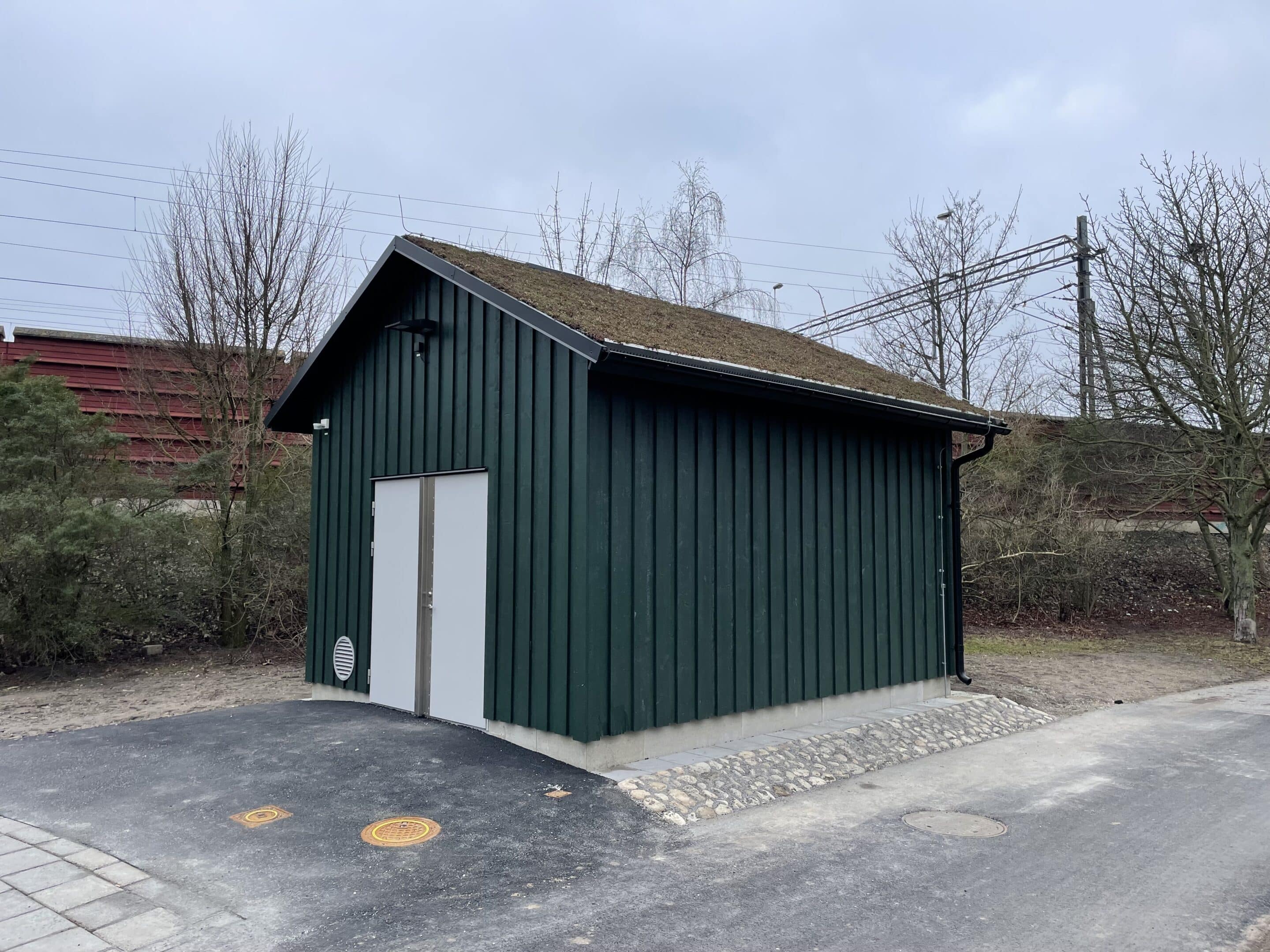 Anläggning av passivpump system på Västra Bangatan i Märsta